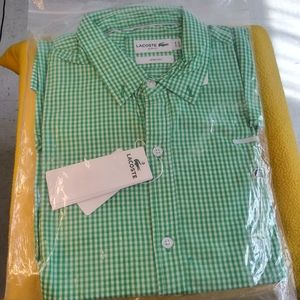 Men's Lacoste dress shirt new with tags
